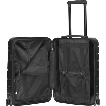 Juscha Ju-45612 Reistrolly Jsa 65.5X44.5X25 Cm Mat Zwart/Gerecycled Abs