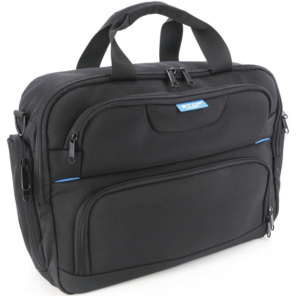 Juscha Ju-46203 Laptoptas Stop Nias 29X39X4.5 Cm Zwart