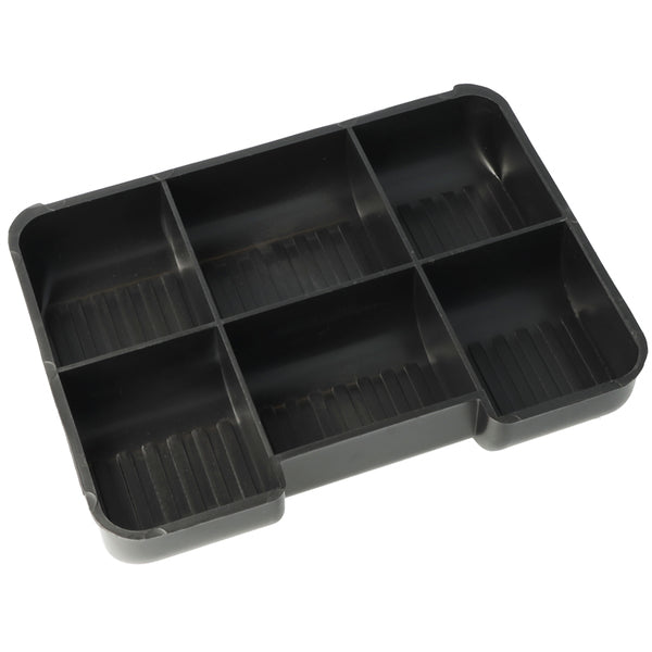Westcott Ac-E51000-Zi Geldkist 152X120X79Mm Zilver, Kunststof Inzet Met 6 Vakken