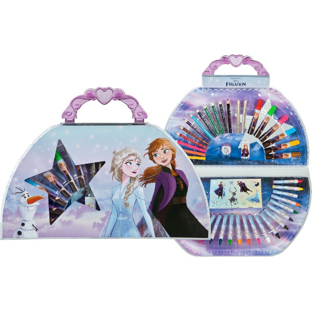 Disney Frozen Kleurkoffer 51-Delig