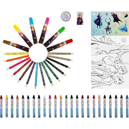 Disney Frozen Kleurkoffer 51-Delig