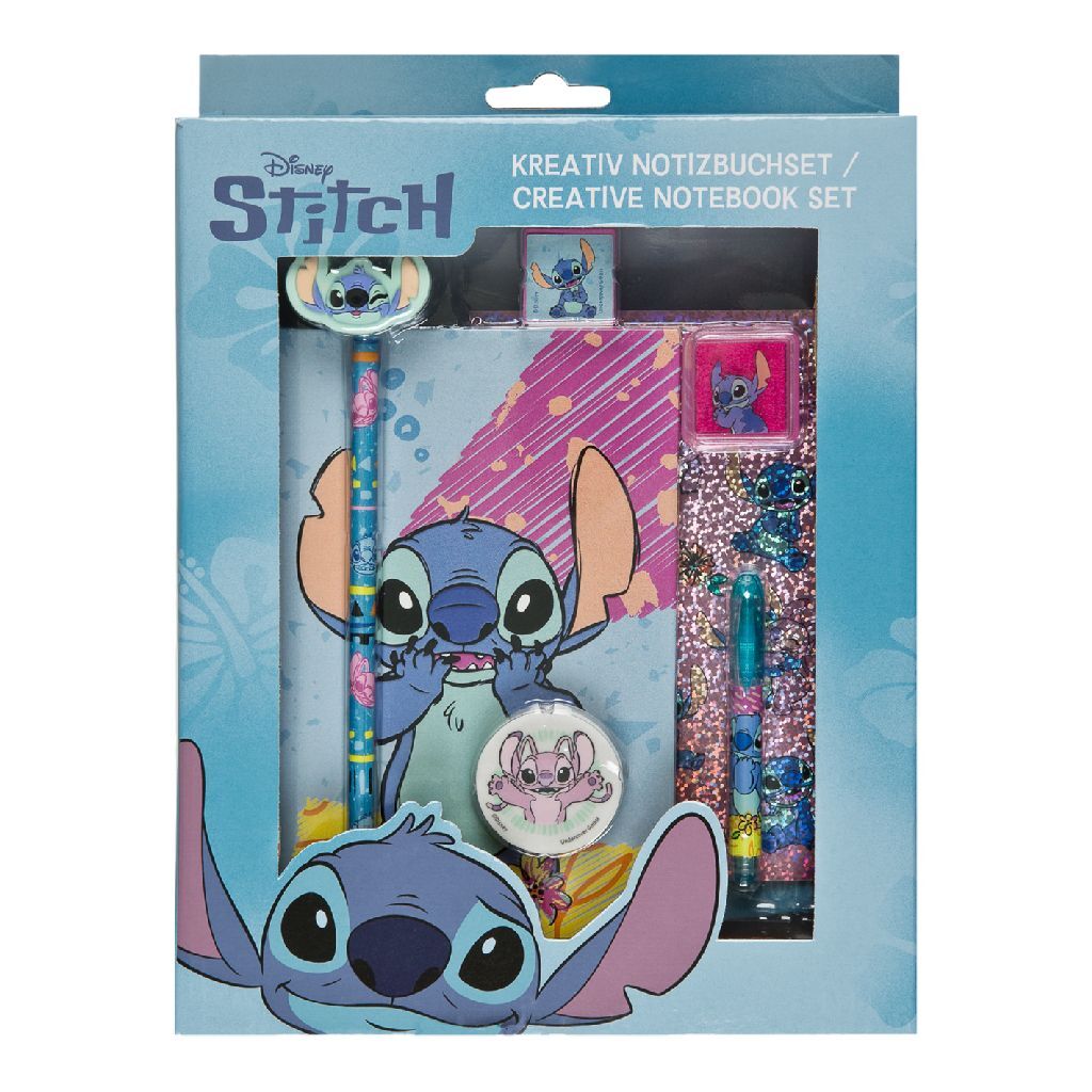 Disney Stitch Creative Notebook Set