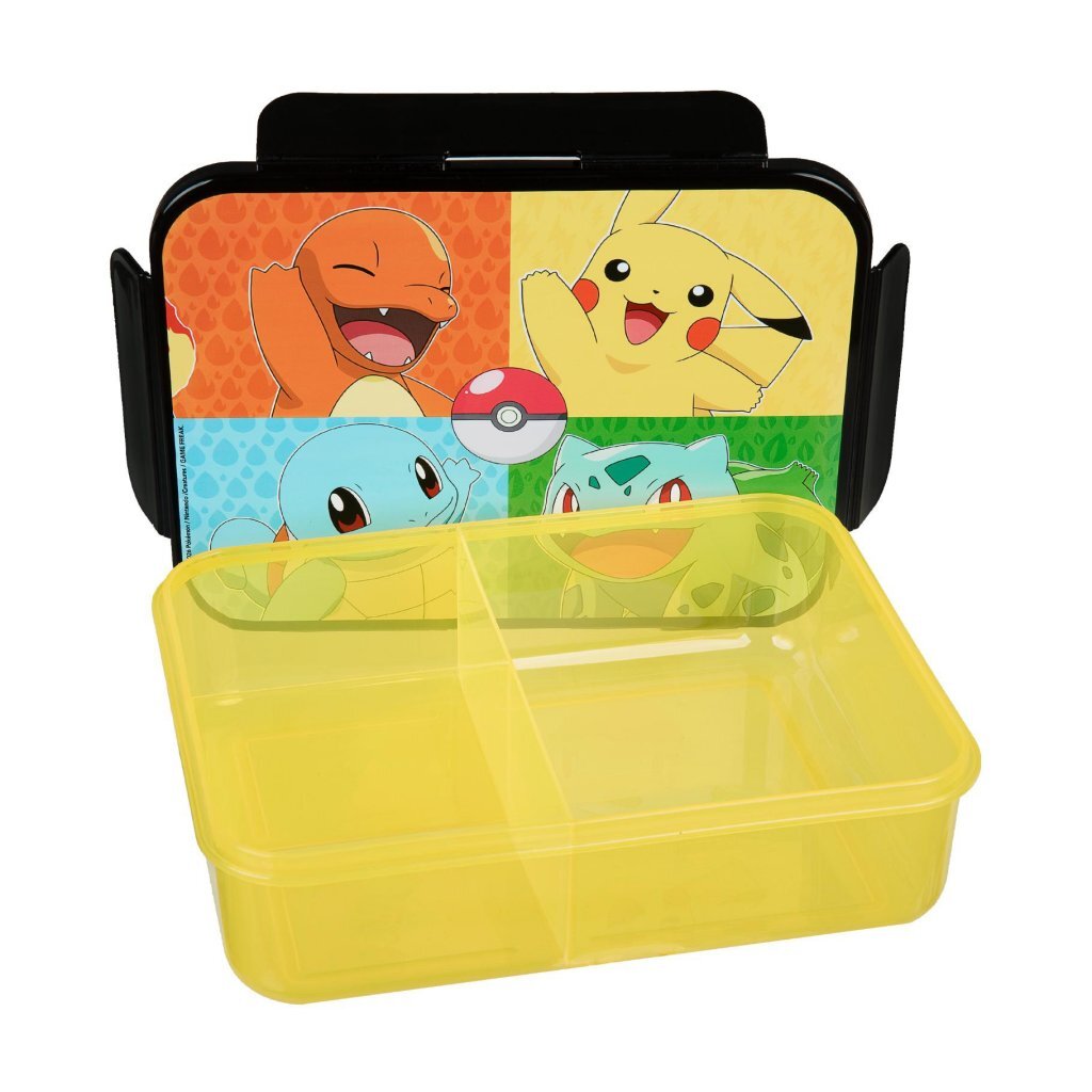 Pokemon Pok&Eacute;Mon Lunchbox Zwart/Geel