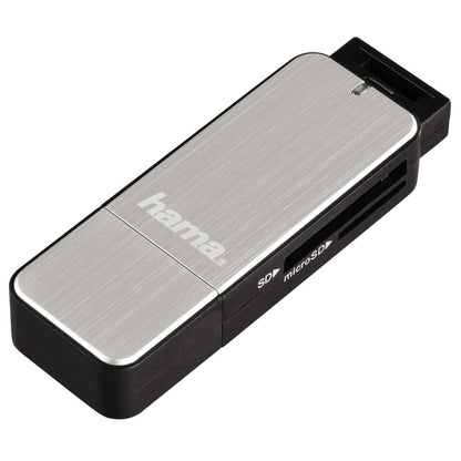 Hama Usb 3.0 Card Reader Sd/Micro Sd Zilver