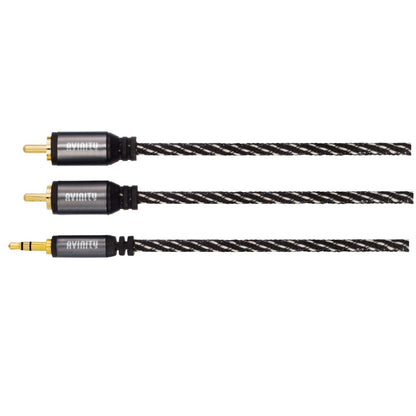 Avinity Audiokabel 2 Cinch-Stekkers - 3,5-Mm-Jack Stereo 3,0 M