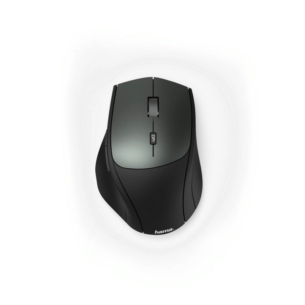 Hama Opt. Draadloze Muis Met 6 Knoppen Mw-600 Dual-Modus Usb-C/Usb-A Zwart