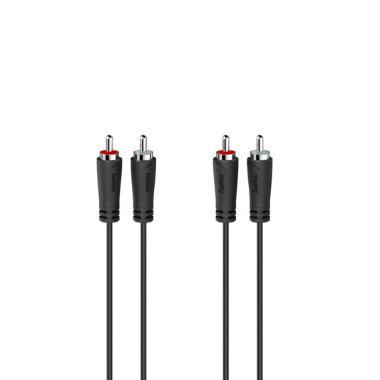 Hama Audiokabel 2 Cinch-Stekkers - 2 Cinch-Stekkers 5,0 M