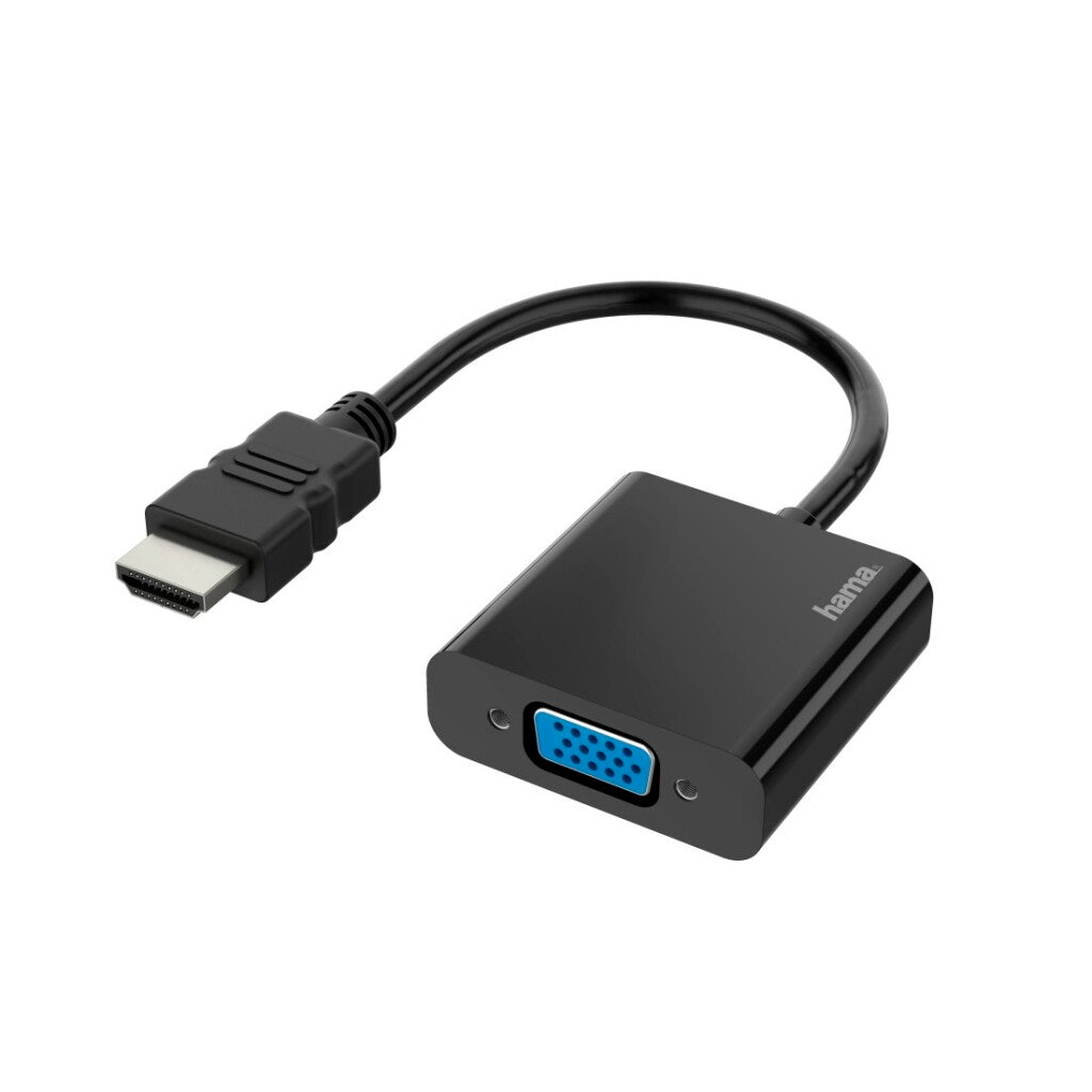 Hama Video-Adapter Hdmi&Trade;-Stekker - Vga-Aansluiting Audio-Aansl. Full-Hd 1080P