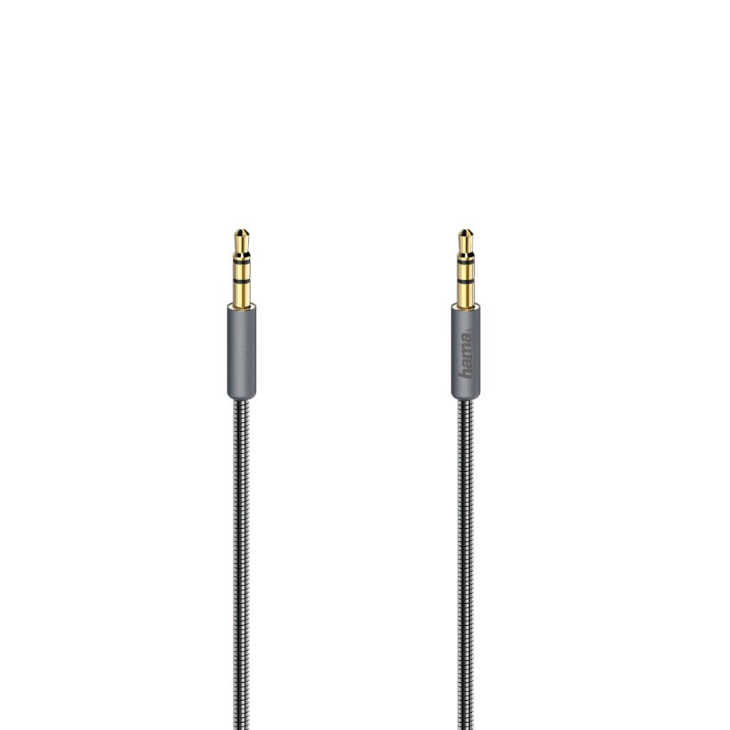 Hama Audiokabel Elite 3,5-Mm-Jack-St. - St. Metaal Verguld 0,75 M