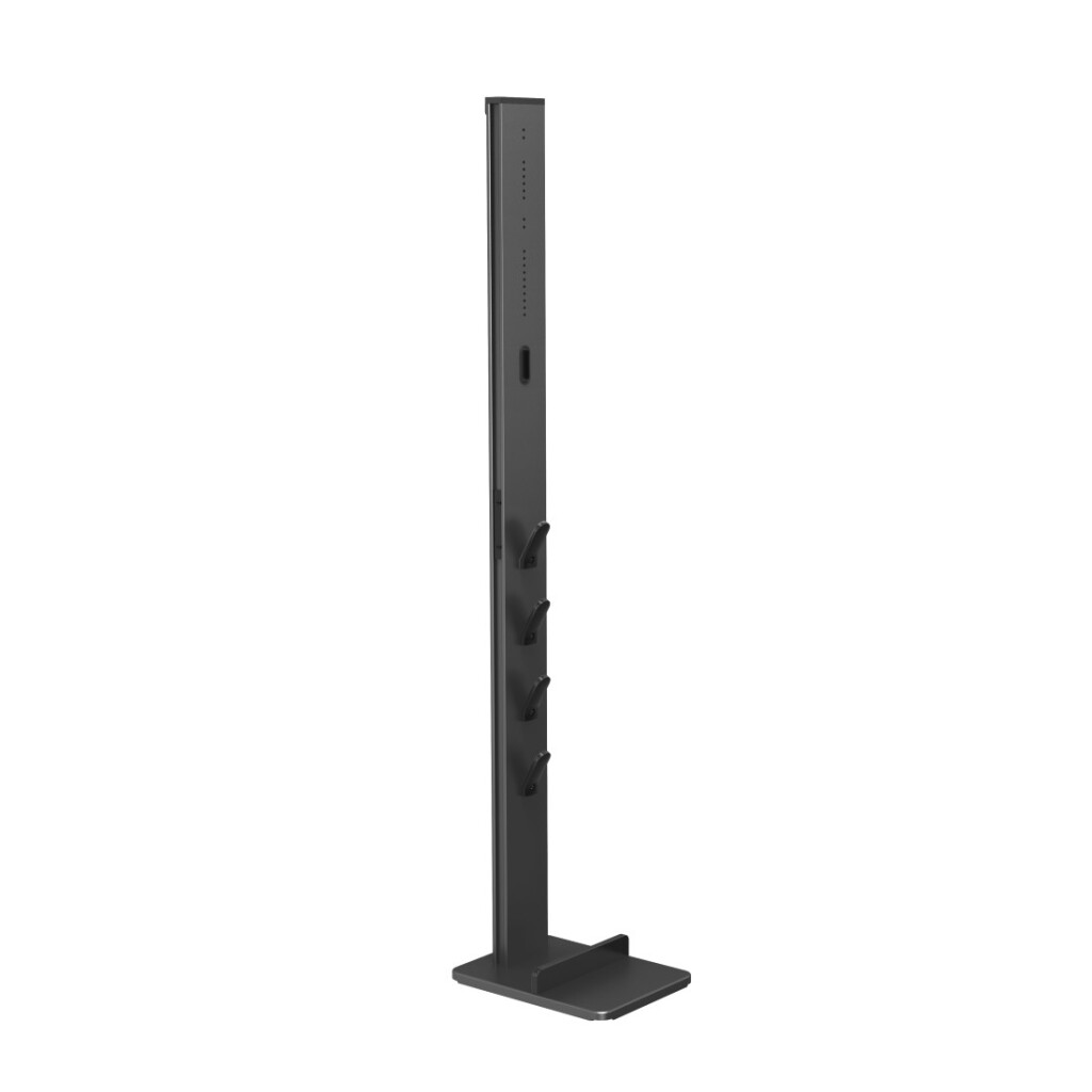 Xavax Standaard-Organizer Voor Accustofzuiger Met Houder 29,5X22X128 Cm Zwart