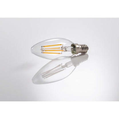 Xavax Led-Gloeidraad E14 470Lm Verv. 40W Kaarslamp Warm Wit Helder Dimb.