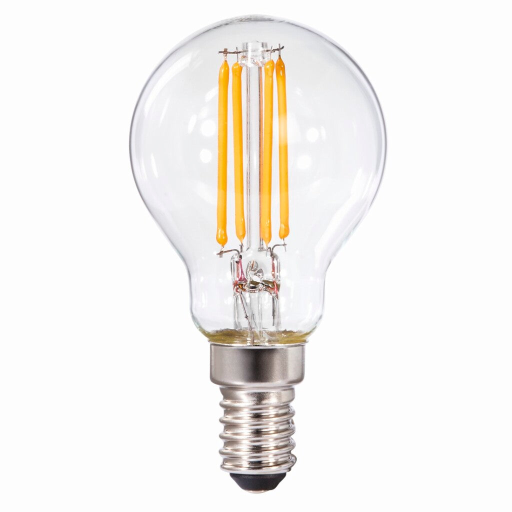 Xavax Led-Gloeidraad E14 470Lm Vervangt 40W Druppellamp Warm Wit
