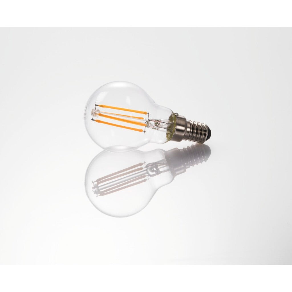 Xavax Led-Gloeidraad E14 470Lm Vervangt 40W Druppellamp Warm Wit