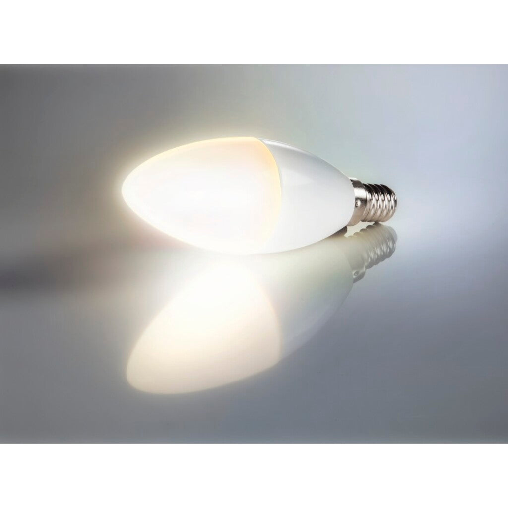 Xavax Led-Lamp Kaarslamp E14 470Lm 4.5W Warm Wit