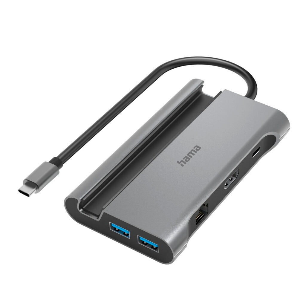 Hama Connect2Mobile Usb C Hub Multiport 7 Poorten Antraciet