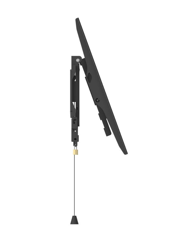 Hama Tv-Muurbeugel Kantelbaar Antidiefstal-Voorziening 165 Cm (65) Tot 50 Kg