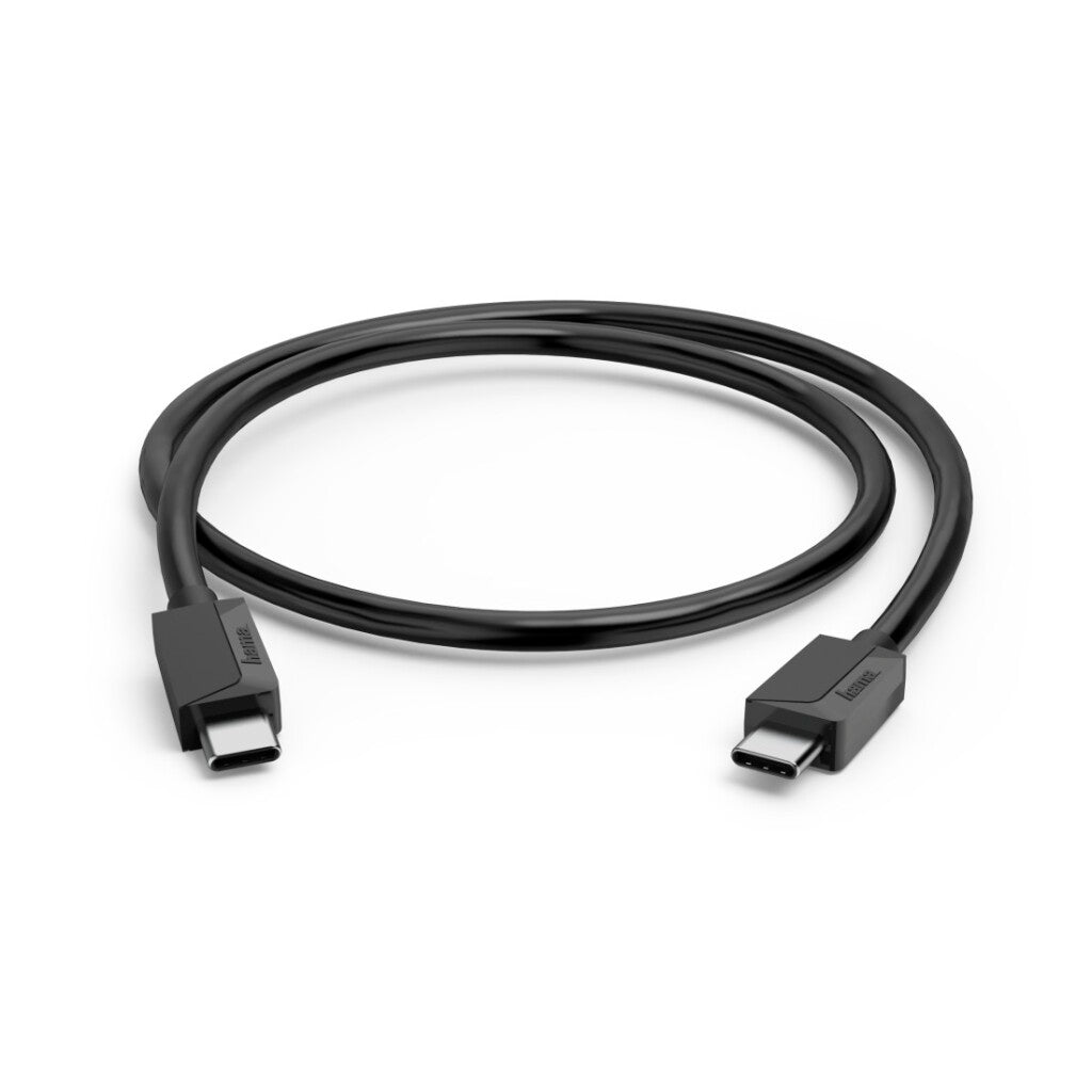Hama Usb C Kabel E-Marker Usb 3.2 Gen2 10 Gbit/S 5 A 100W 200 Cm Zwart