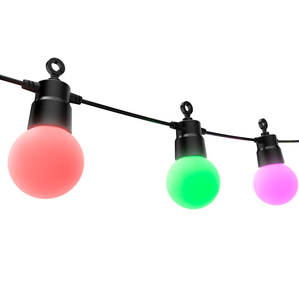 Hama Slimme Led-Verlichting Voor Buiten Met Kleurverandering 800 Cm Zwart