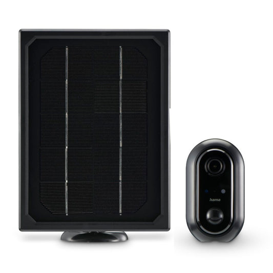 Hama Solar Full Hd Wifi Bewakingscamera Outdoor Zwart