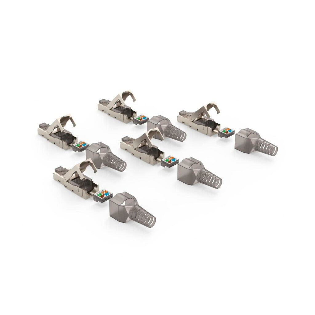 Hama Netwerkstekker Cat-6A 10 Gbit/S 5 Stuks