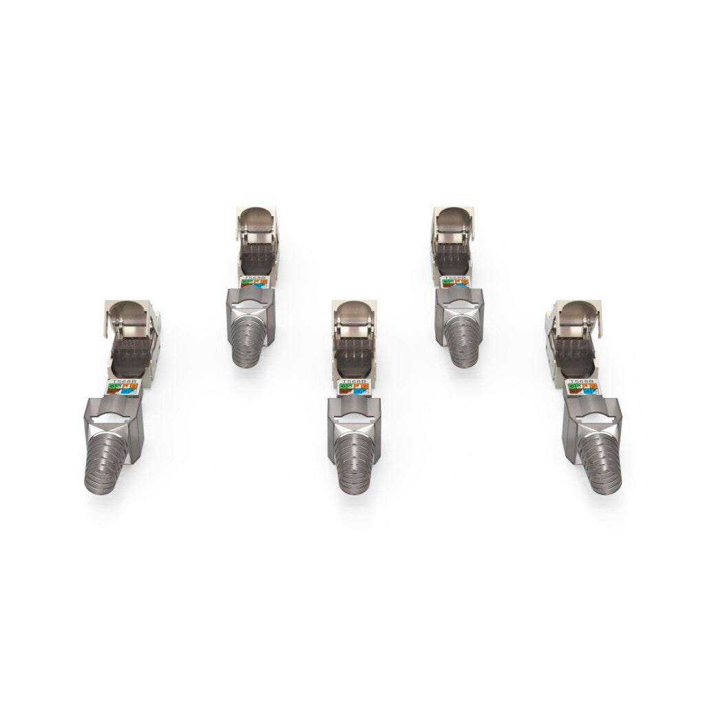 Hama Netwerkstekker Cat-6A 10 Gbit/S 5 Stuks