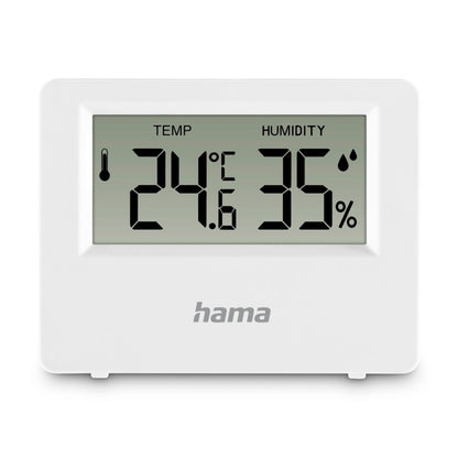Hama Thermometer + Hygrometer Voor Binnen En Buiten Wit