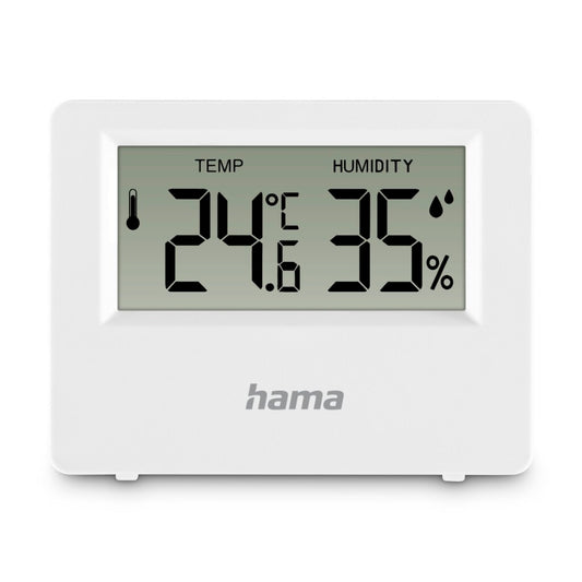 Hama Thermometer + Hygrometer Voor Binnen En Buiten Wit