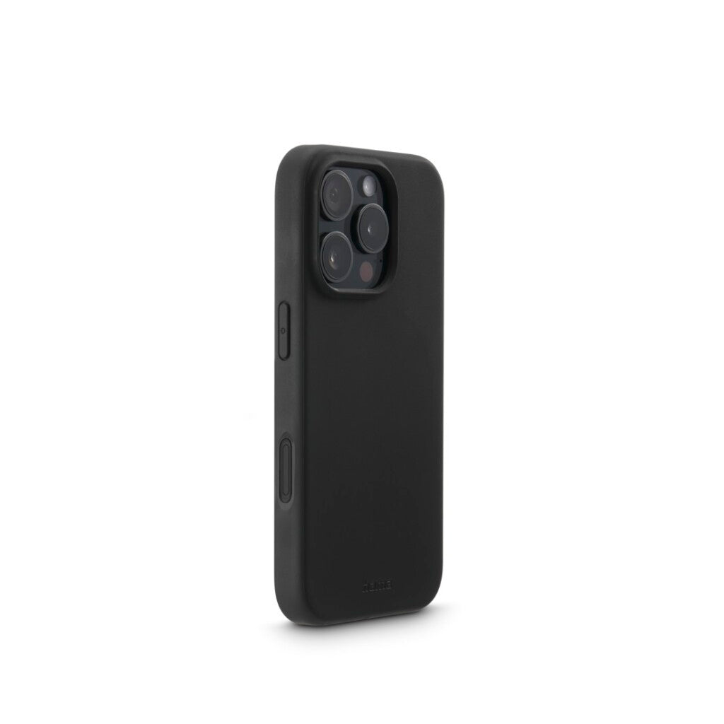 Hama Fantastic Feel Backcover Voor Apple Iphone 16 Pro Zwart