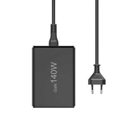 Hama Usb Laadstation 5 Poorten Gan Snellader 3X Usb-C 2X Usb-A Pd 140W Zwart