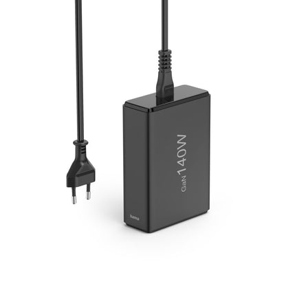 Hama Usb Laadstation 5 Poorten Gan Snellader 3X Usb-C 2X Usb-A Pd 140W Zwart