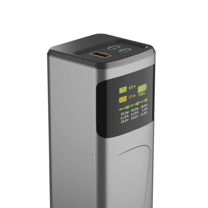 Hama Power Pack High Power 65W 20000 Mah 2X Usb-C Usb-A Grijs