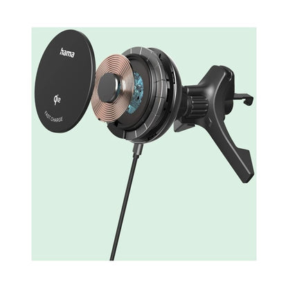 Hama Draadloze Qi2-Oplader 15W Zwart