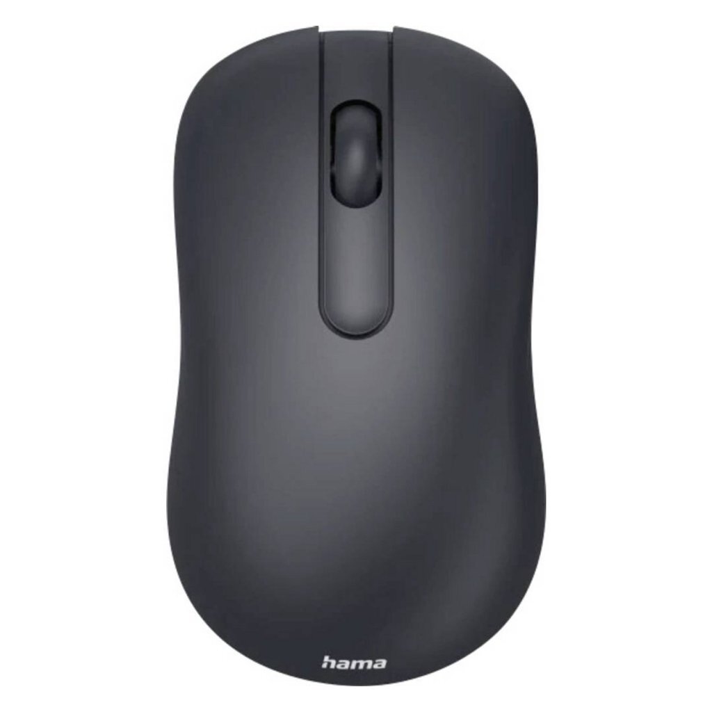 Hama Wm-400 Optische Draadloze Muis 3 Knoppen 2.4 Ghz Rf Zwart