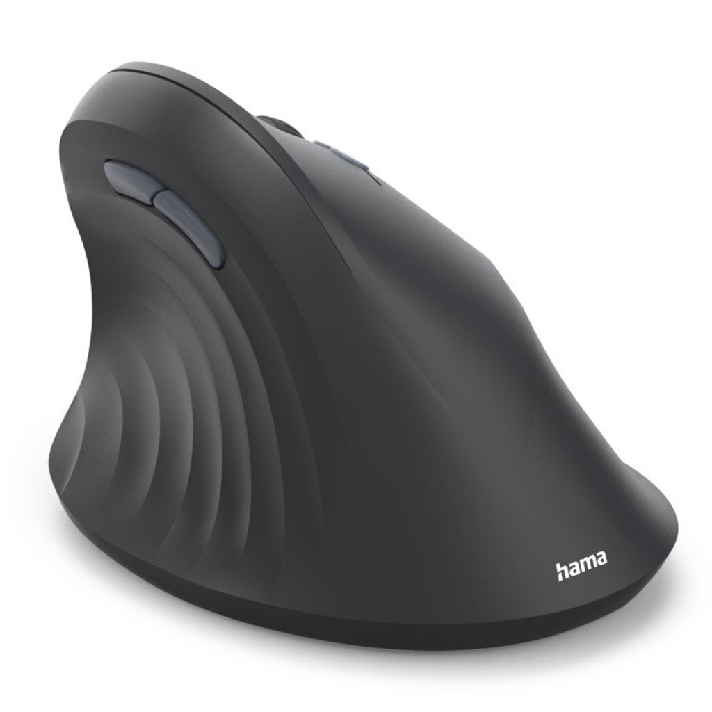 Hama Ewm-500R Draadloze Ergonomische Verticale Muis Met 7 Knoppen Zwart