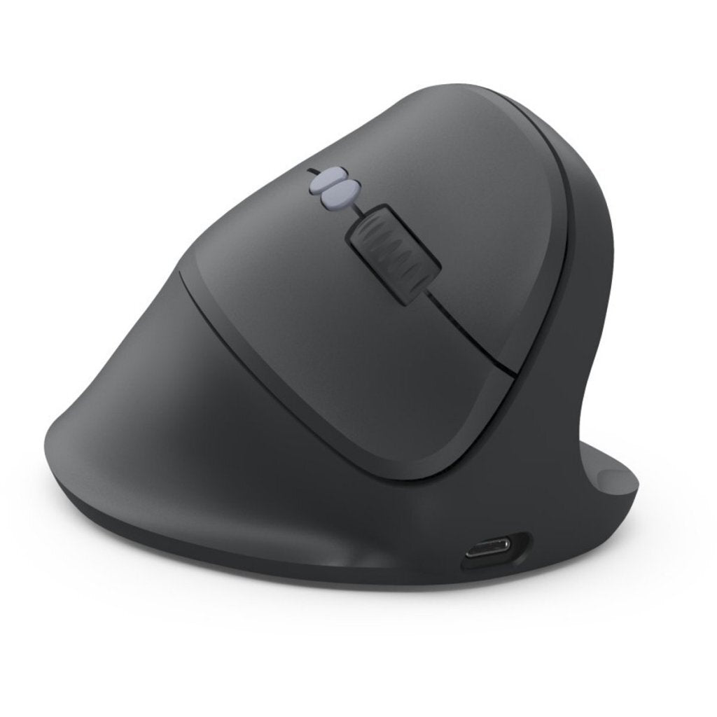 Hama Ewm-600R Draadloze Ergonomische Verticale Muis Met 8 Knoppen Zwart