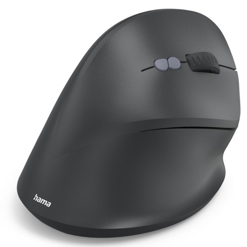 Hama Ewm-600R Draadloze Ergonomische Verticale Muis Met 8 Knoppen Zwart