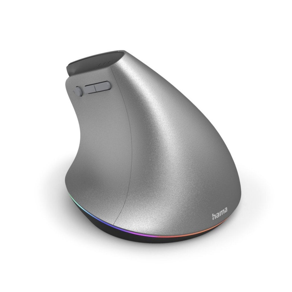 Hama Ewm-700R Draadloze Ergonomische Verticale Muis Met 8 Knoppen Antraciet