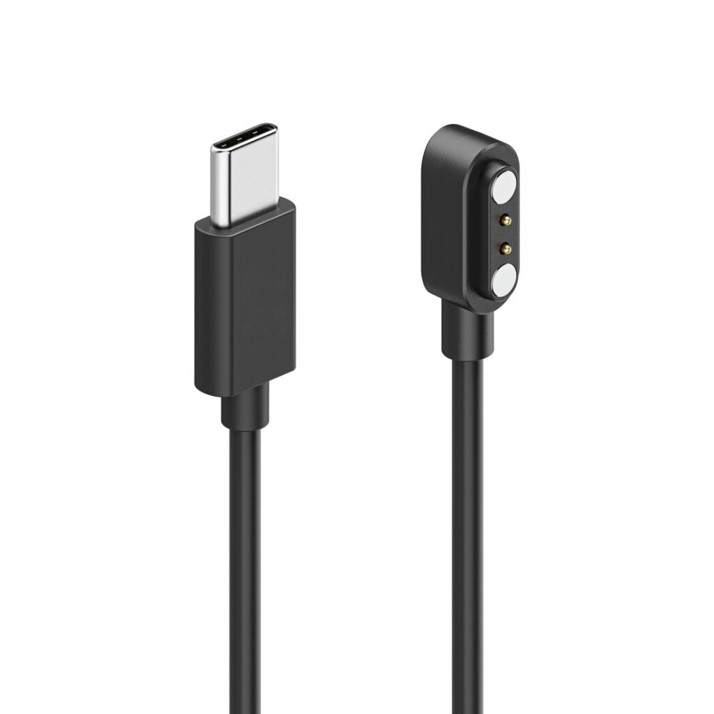 Hama Magnetic Charge Oplaadkabel Voor Smartwatches Usb-C 60 Cm Zwart