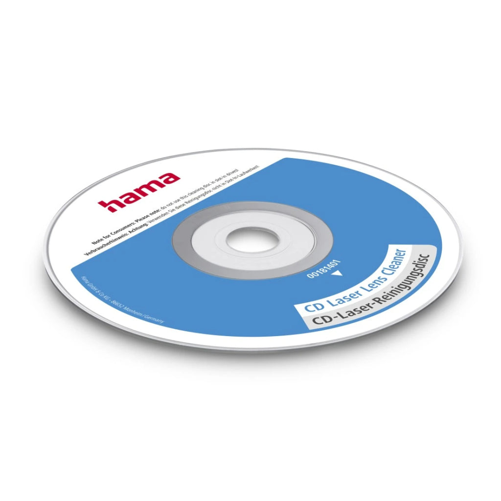 Hama Cd Laserreinigingsschijf Blauw/Wit