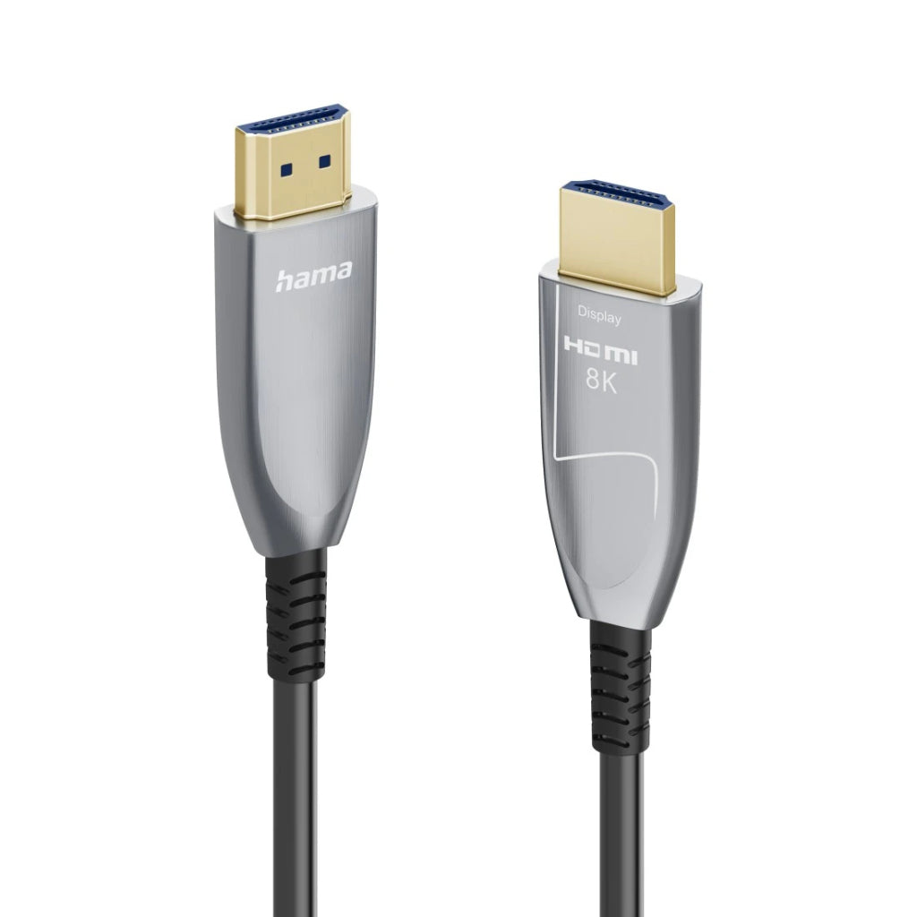 Hama Ultra High-Speed Hdmi Kabel 8K 20 M Zwart/Grijs/Zilver