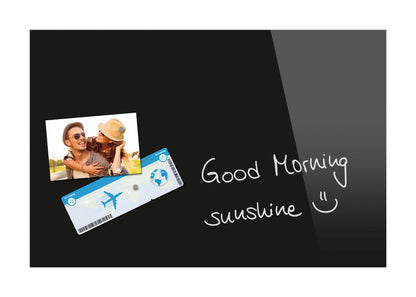 Sigel Si-B1201 Glasmagneetbord Be!Board 600X400Mm Zwart