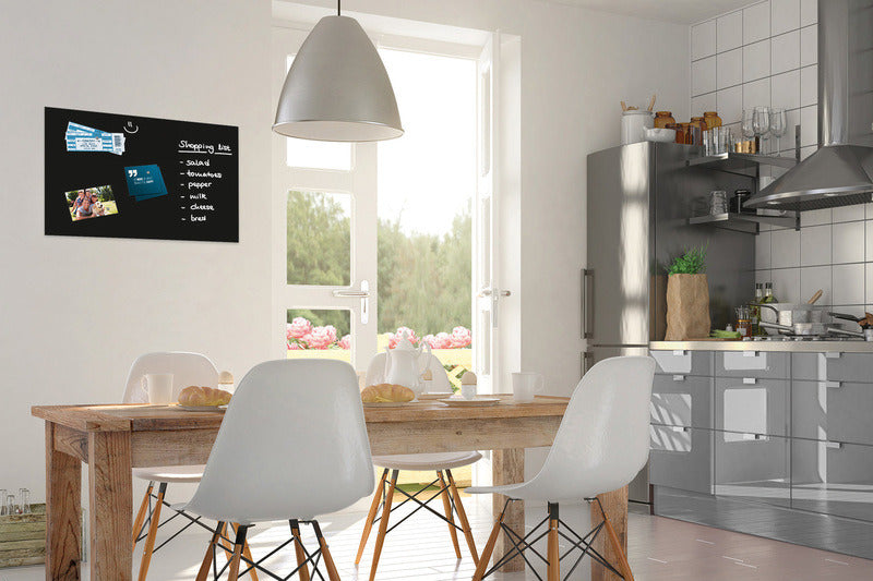 Sigel Si-B1201 Glasmagneetbord Be!Board 600X400Mm Zwart