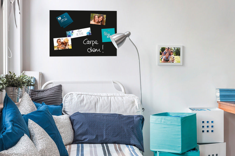 Sigel Si-B1201 Glasmagneetbord Be!Board 600X400Mm Zwart