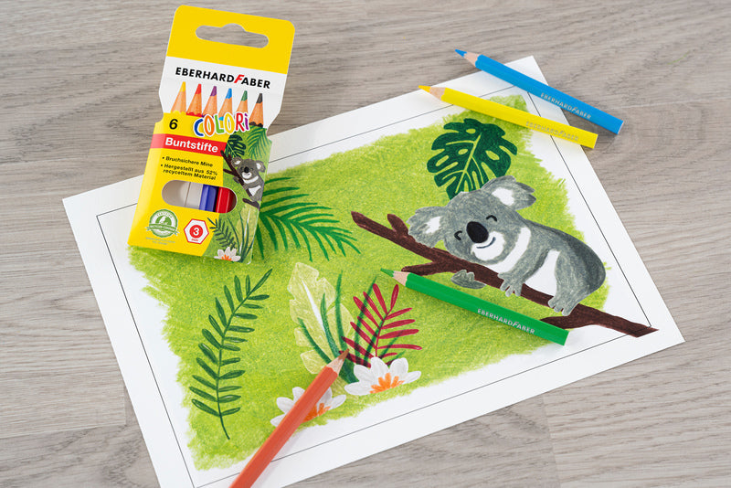 Eberhard Faber Ef-514906 Colori Kleurpotloden 6 Kleuren