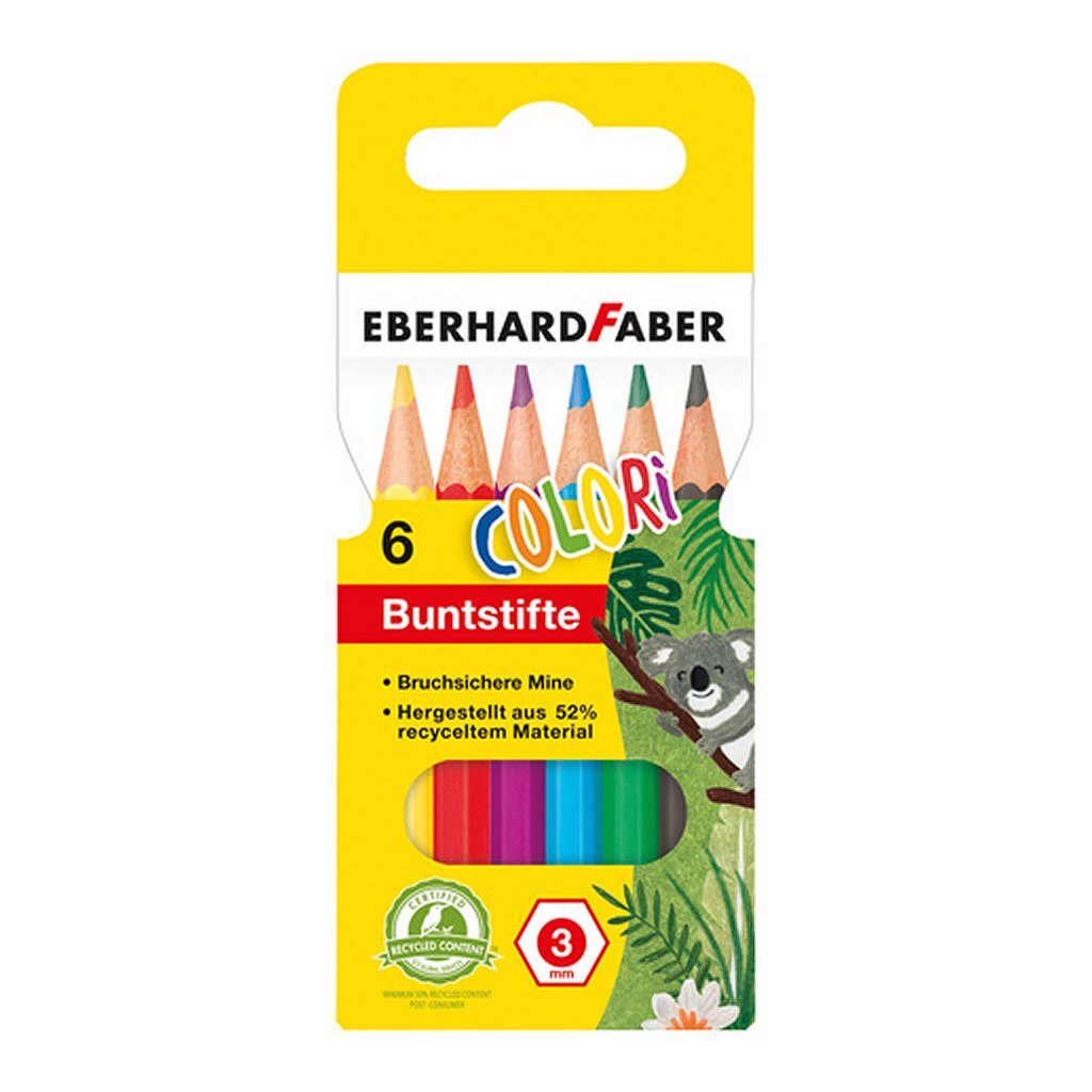 Eberhard Faber Ef-514906 Colori Kleurpotloden 6 Kleuren