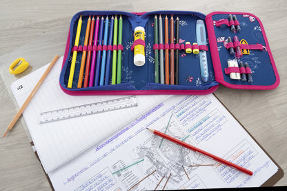 Eberhard Faber Ef-577471 Etui Gevuld 31 Delig, 2 Laags Vlinders