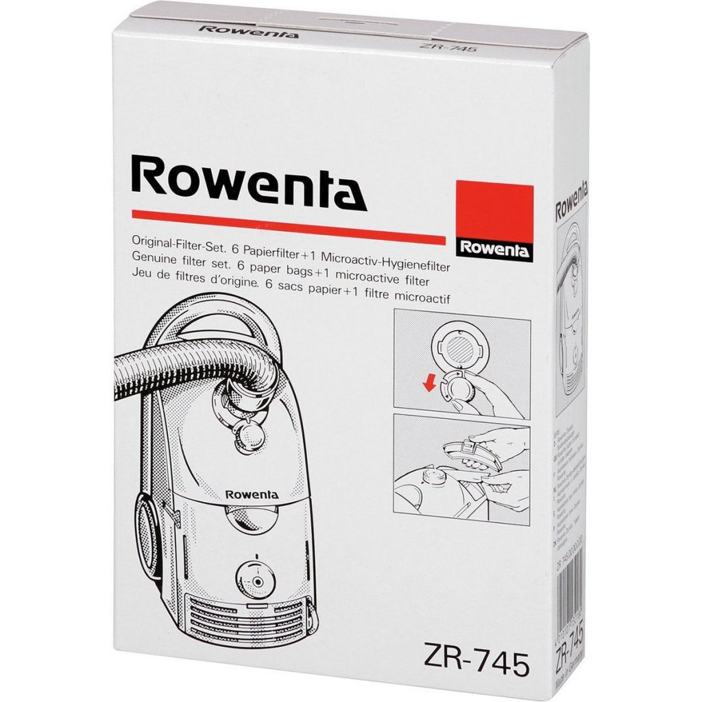 Rowenta Zr745 Dymbo Stofzakken 6 Stuks