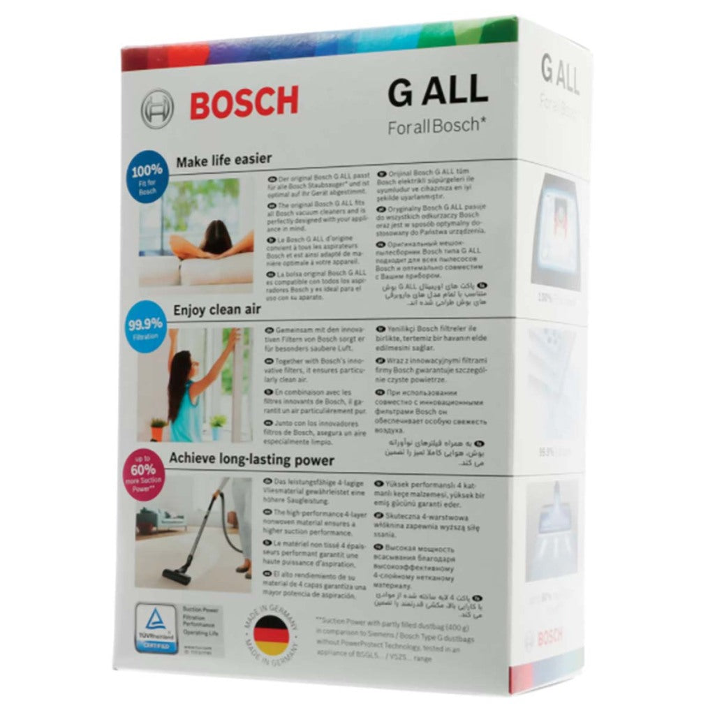 Bosch Bbz41F G All Powerpro Stofzak 4 Stuks
