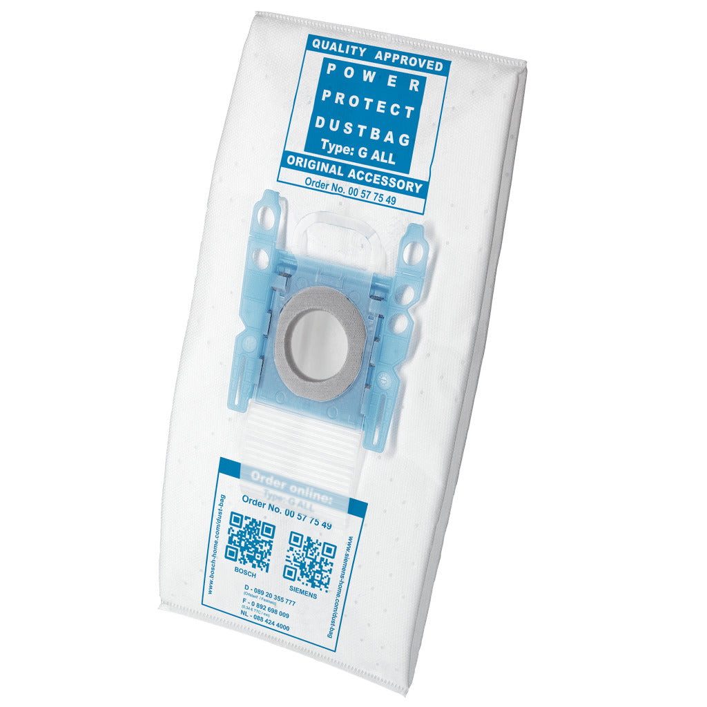 Bosch Siemens Bbz51Fgall Stofzuigerzak Type G Powerprotect Stofzak