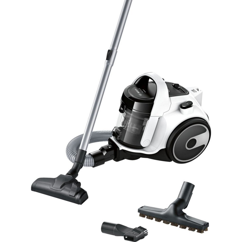 Bosch Bgs05A322 Stofzuiger Zonder Zak 700W Wit/Zwart